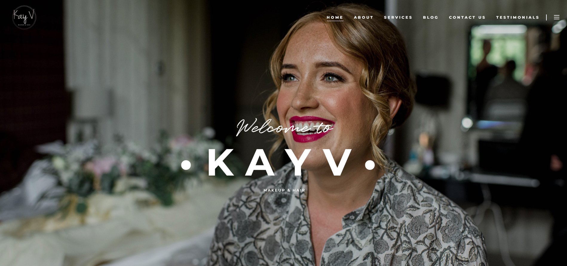 KAYV Makeup Website Design Aberdeen