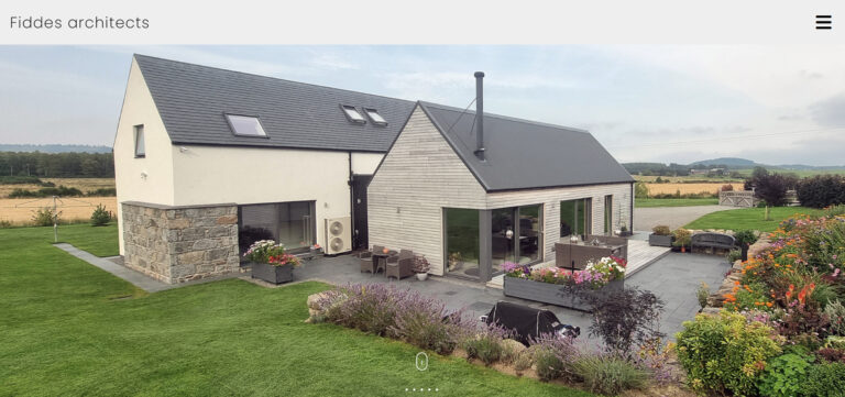 Fiddes Architects Website Design Aberdeen